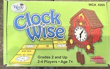 Clock Wise Time Telling Game.  Age 7+