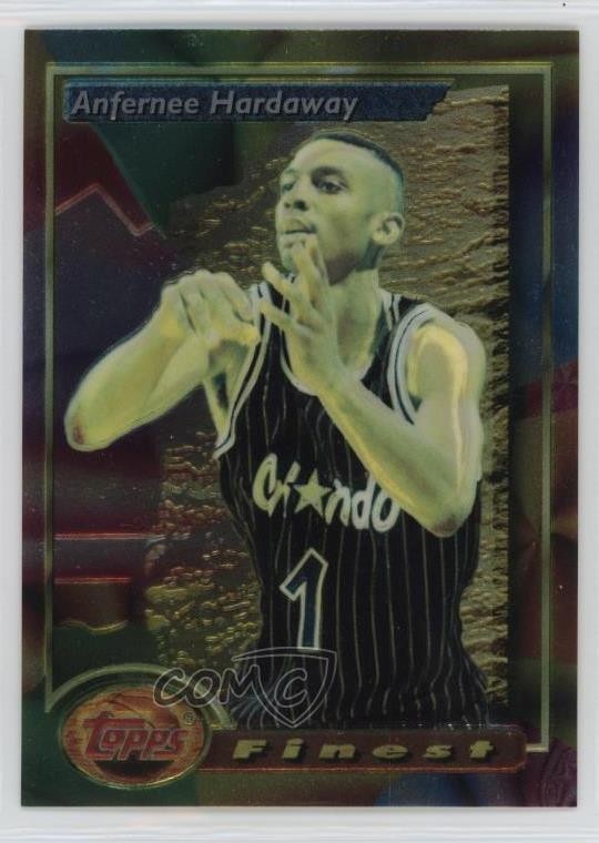 1993-94 Topps Finest Anfernee Hardaway #189 0d22
