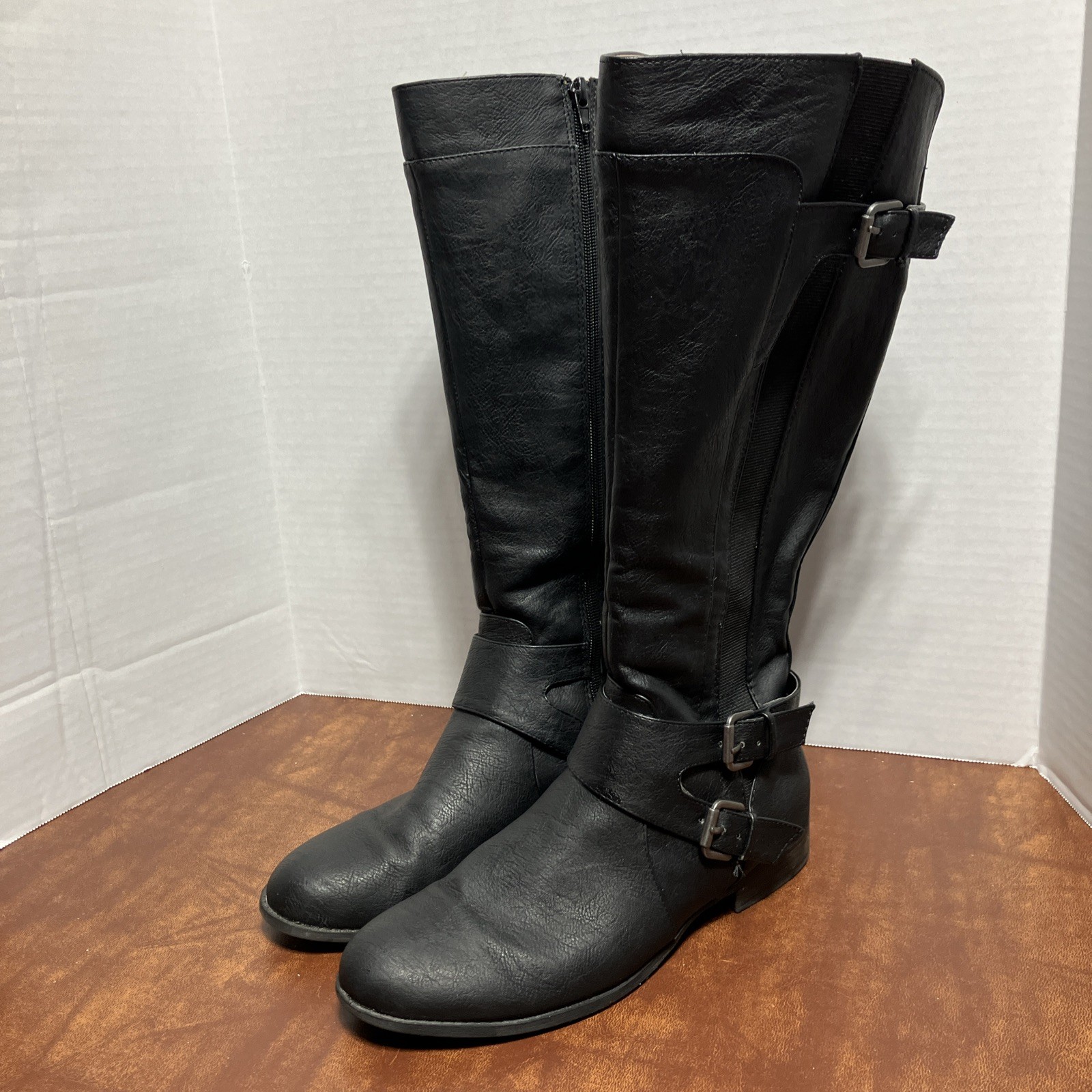 LifeStride Fallon Knee High Boots, Black, Women's 9 M