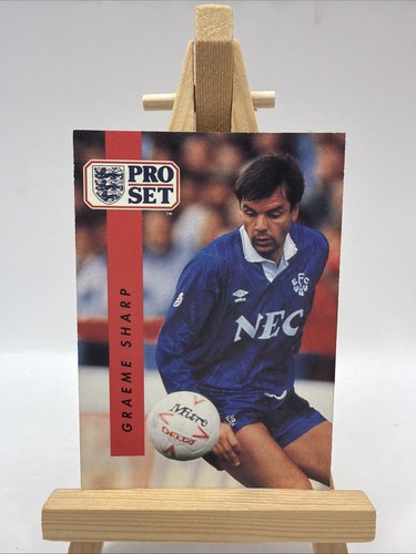 1990-91 Pro Set England #84 Graeme Sharp Everton Football Card