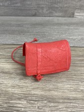 1975 Auth/Orig Marx JWA Johnny West Chief Cherokee Red Horse Blanket w/ Cinch