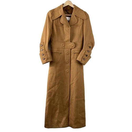 Cappotto donna marrone originale Maison Margiela S29AA0124 S44573