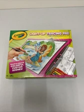 Crayola Light Up Tracing Pad Pink Writing & Drawing Kit G34
