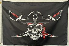 Pirate  5 x 8 Feet Flag, 5 x 8 100D Polyester Flag Bx. 69