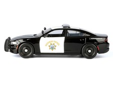 2023 Dodge Charger Pursuit Police Car "California Highway Patrol" Black and Whit