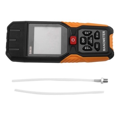 36,8 KPa Digitalmanometer 11 Einheiten Luftdruckmessgerät Erdgasdruckmessge8558
