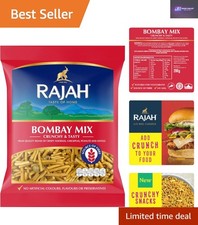 Rajah Bombay Mix 200g - Vegetarian Snack with Rich Spices & Crunchy Noodles