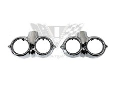 1958 Chevy Impala Parking Light Housings Pair Used 1958 Chevy Impala Parking Light Housings Pair Used