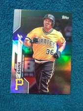 2020 Topps #375 Jose Osuna Rainbow Foil Pittsburgh Pirates 