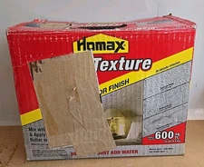 Homax Pre-Mixed Wall Texture 15 Lbs Just Mix With Water 600 Sqft. Orange Peel