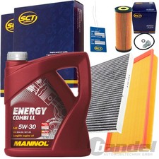 FILTERSET INSPEKTIONSKIT+5W30 ÖL für 1.9 SDI TDI VW GOLF 4 BORA 1J AUDI A3 8L