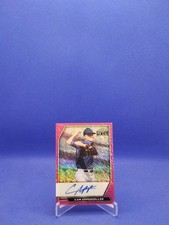 Cam Appenzeller 2025 Leaf Metal Baseball Pink Shimmer Auto /5 Tenn/Mariners