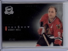 2021-22 The Cup Bobby Hull The Show Black HOF /49