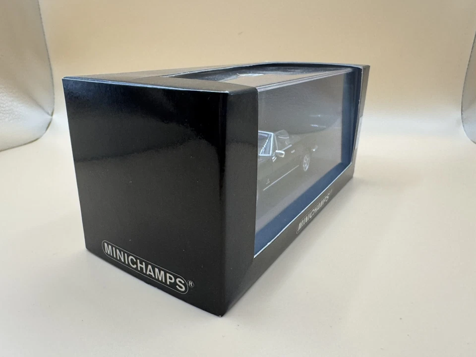 1/43 Minichamps  Peugeot 504 Cabriolet 1974 400112130 1 prima serie  nero black  - Immagine 4 di 4