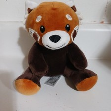 Fiesta Red Panda Plush Sitting Stuffed Animal 6" Tall Super Soft Toy