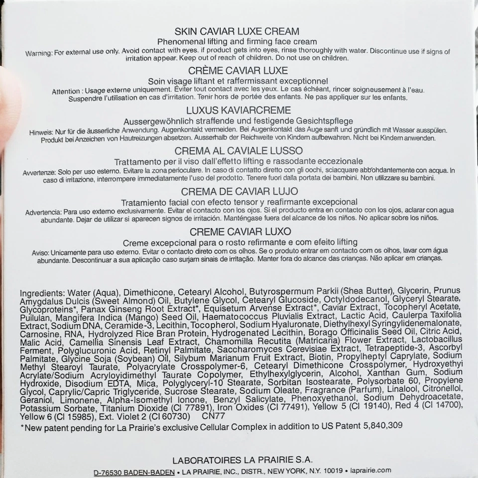 La Prairie Skin Caviar Luxe Cream 50ml/1.7oz - Image 3 of 4