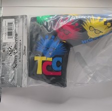 Scotty Cameron 2024 TCC King Agave Man Putter Head Cover Black Multicolor