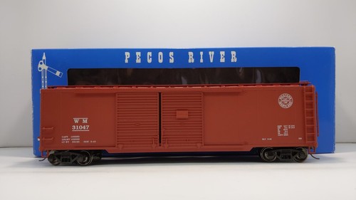 Coche de carga Pecos SB-0121-2 escala O Western & Maryland #31047 [2 rieles] LN/caja | Condition: Used