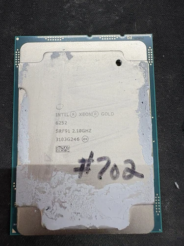 Intel Xeon Gold 6252 2.1 GHz 24 Cores SRF91