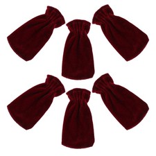 6 Pcs Pedal Covers Piano Accessories Slipcover for Foot Pad Upright