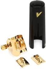 Vandoren LC080P Optimum Ligature for Metal Tenor Saxophone Mouthpiece - Gilded