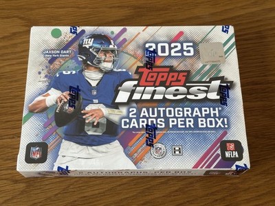 2025 Topps Finest Football / NFL - Hobby Box Factory Sealed & New In Hand