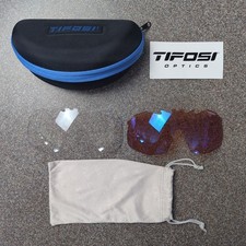 NEW Tifosi SLEDGE LITE Lenses Case - All Conditions AC Red Clear