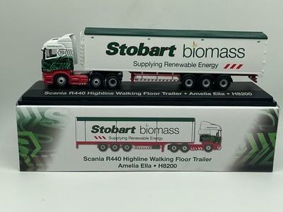Atlas Editions Eddie Stobart Scania R440 Walking Floor Amelia Ella H8200 1:76
