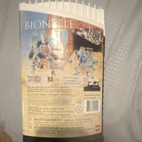 LEGO Bionicle Glatorian Strakk 8982 Complete Set 46 Pieces Canister