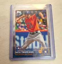 2015 Topps Nick Tropeano Houston Astros #31 Rookie Card. rookie card picture