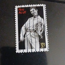 Used 37 Cent Roy Acuff Stamp Black White 2003 United States