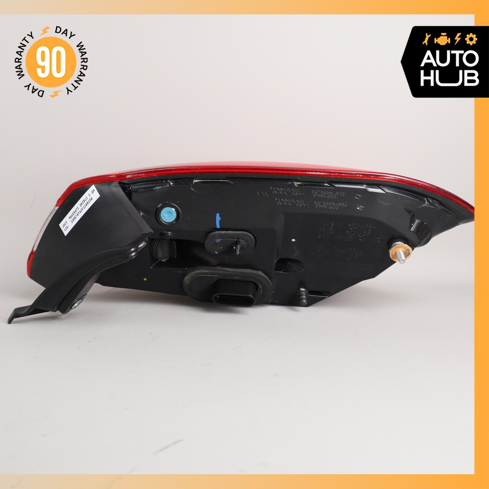 Maserati Ghibli M157 Rear Left Outer Taillight Tail Light Lamp 670008482 OEM