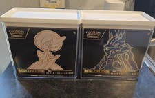 Lot Of (2) Pokémon Tcg Mega Evolutions Pokémon Center Etb SEALED W/ Cases