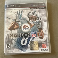 Madden NFL 13 (Sony PlayStation 3, 2012) PS3 EA Sports