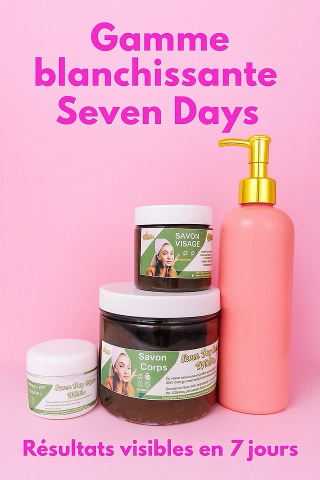 ✨ Gamme Blanchissante Seven Days White – Résultats visibles en 7 jours ✨ - Photo 2/2