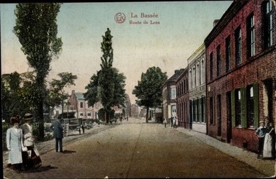 Ak La Bassée Nord, Route de Lens - 2904029