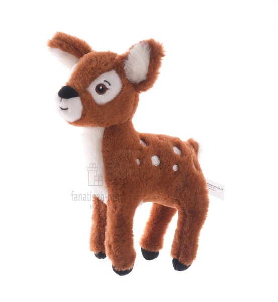 PlüSchtier Reh Braun Kuscheltier Bambi Rehkitz Kuschelweich Stofftier-image