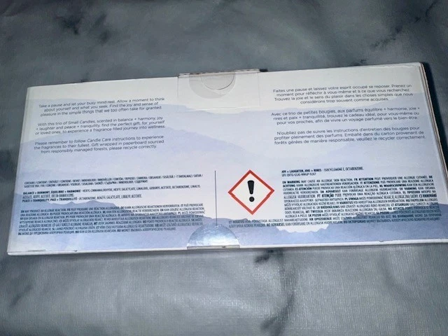 3 x 96g CHESAPEAKE BAY Small Tumbler Candle Gift Set NEW - Image 3 of 4