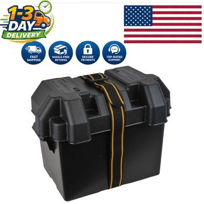 PowerGuard 24 Vented Battery Box for Group 24 Batteries - Secure & Safe Storage