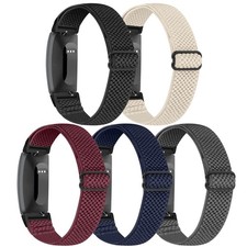 enkic Elastic Watch Band Compatible with Fitbit Inspire /3/2/HR/Ace 2/3, Soft...