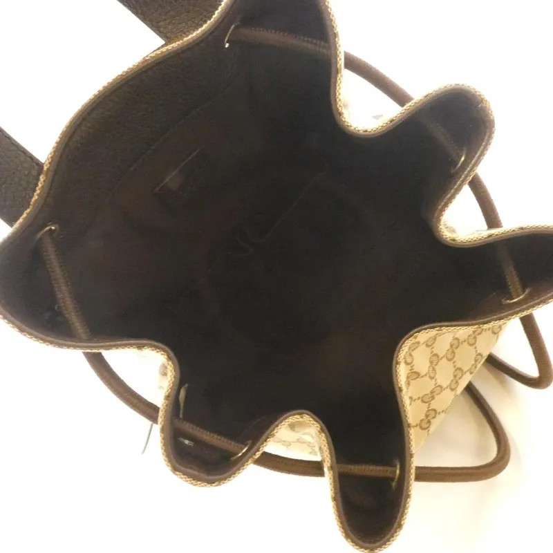 Gucci Backpack Canvas Brown - image 7