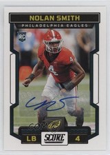 2023 Score Rookies Signatures Nolan Smith #376 Auto 1by6