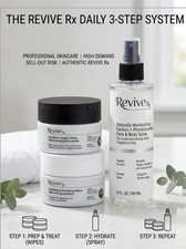 evive Rx 3-Piece Skincare Set - Niacinamide & Retinol Wipes + Face & Body Spray