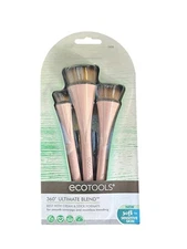 NEW EcoTools360 Ultimate Blend Makeup Brush Kit Face Foundation Cream Concealer