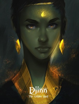 The Grand Luck Djinn  Golden Djinn  Your Gateway to Treasures and Abundance