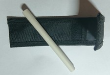 Arkansas Schleifstein Ölstein Schleifstab Wetzstein  11,5 x 1,1 cm, incl. Etui