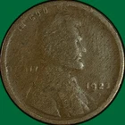 1923-S Lincoln Wheat Cent Good G Coin #34299