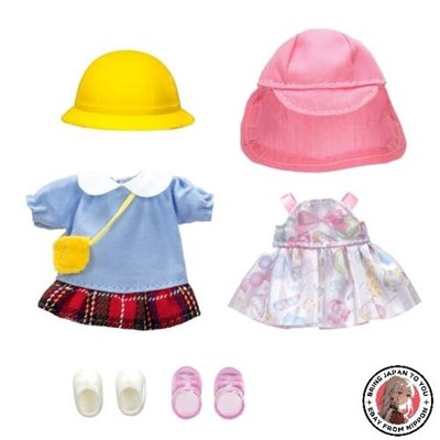 Takara Tomy Licca-chan LW-20 Miki Maki Kindergarten & Ribbon Dress Set
