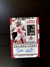 Jordan Fuller 2020 Contenders Draft Picks Rookie College Ticket Autograph RC