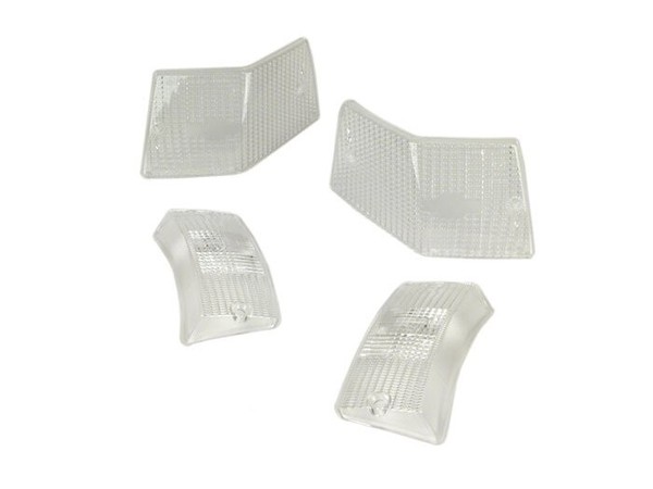 BlinkergläSer -SIEM 4Er Set- Vespa PX80, PX125, PX150, PX200, T5 125Cc - Weiß-image